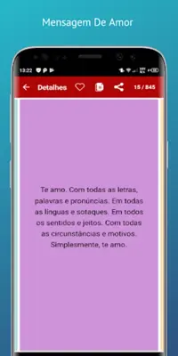 Mensagem De Amor 2023 android App screenshot 3